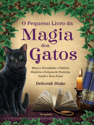 cover image of O pequeno livro da magia dos gatos